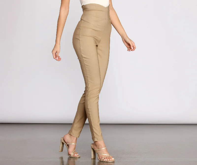 Classic Vibe High Waist Skinny Pants