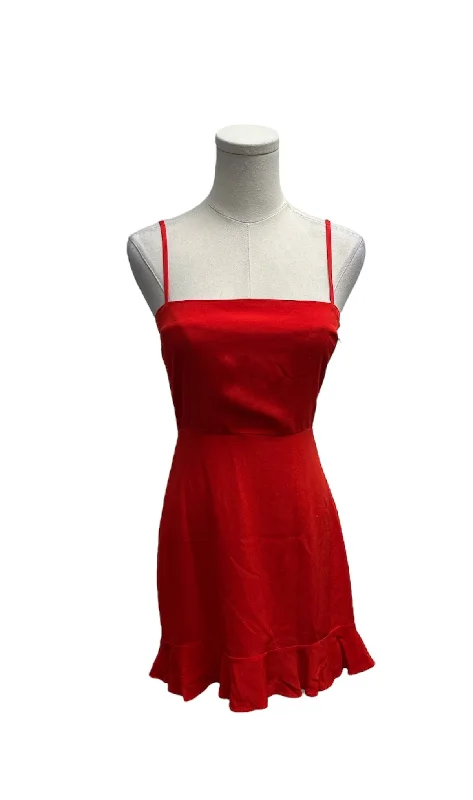 NWT Privacy Please Jr. Dress Red XS