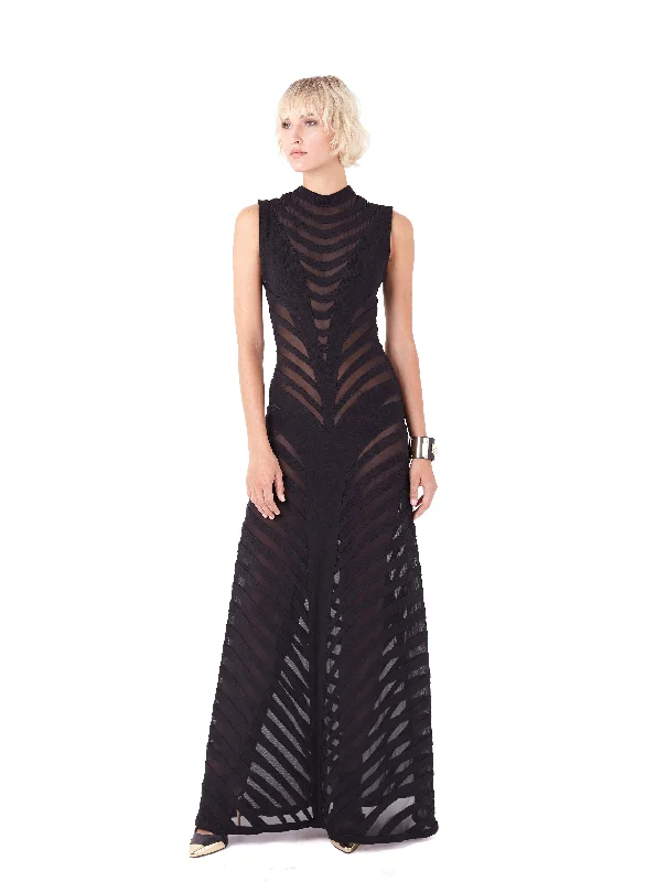 Onyx Long Dress