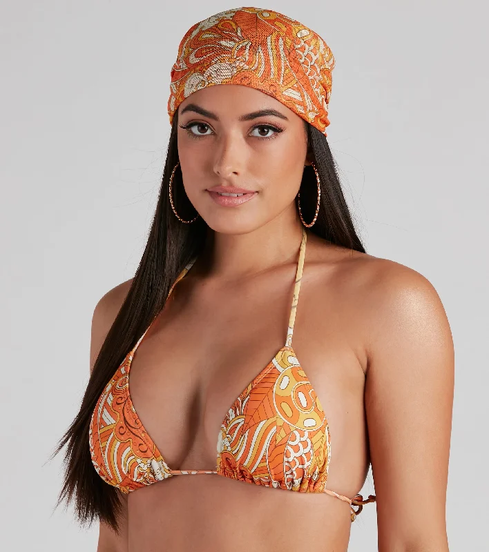 Retro Getaway Mesh Headwrap