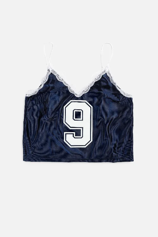 Rework Dallas Cowboys NFL Lace Tank - XL