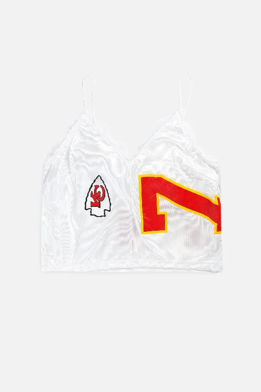 Rework Kansas City Chiefs NFL Lace Tank - XXL