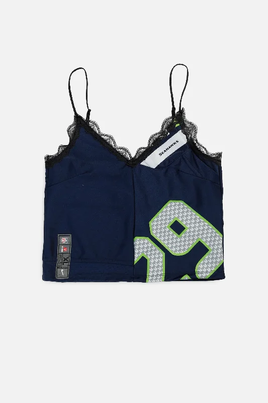 Rework Seattle Seahawks NFL Lace Tank - S