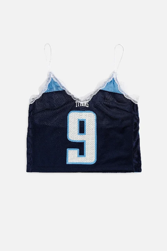 Rework Tennessee Titans NFL Lace Tank - L