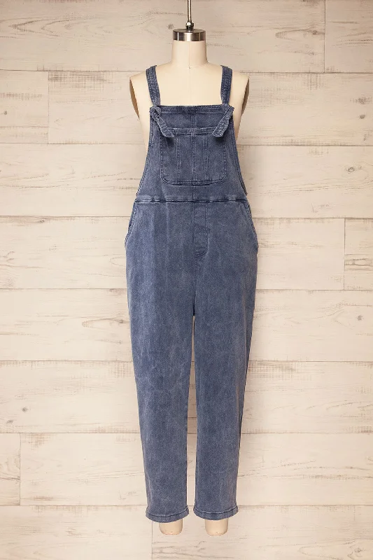 Missenden Blue Grey | Denim Overalls