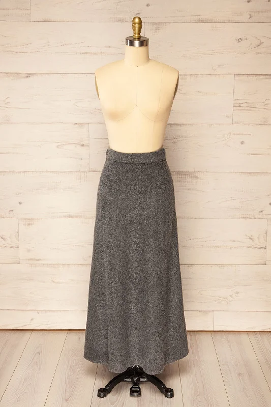 Morokweng | Long Soft Knit Skirt