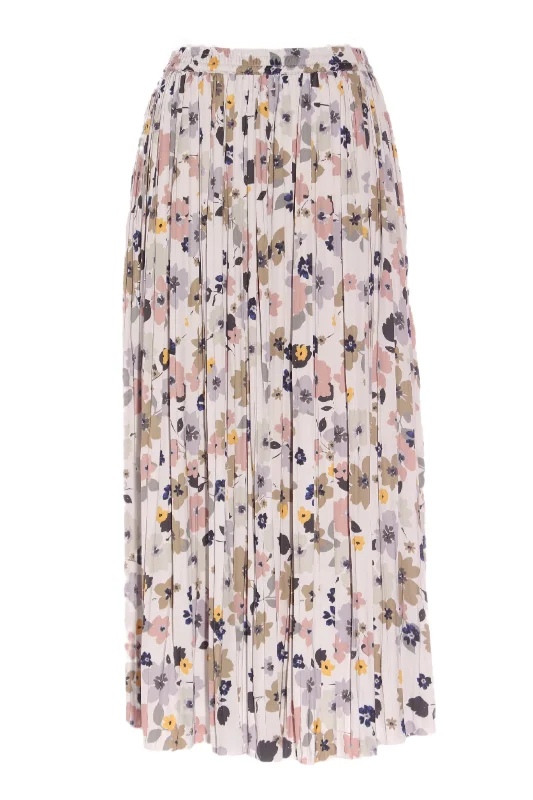 MAX (BN) "Zoey pleat" floral midi skirt! 8-10