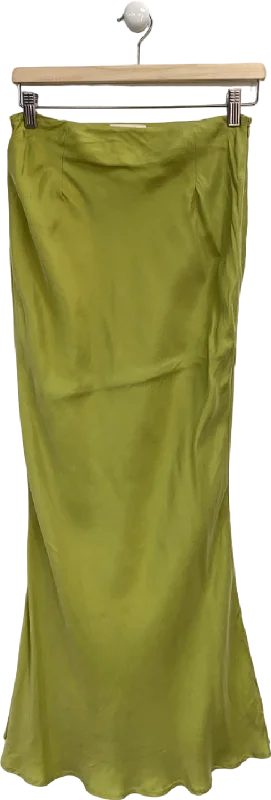 Sancia Yellow Midi Skirt UK S